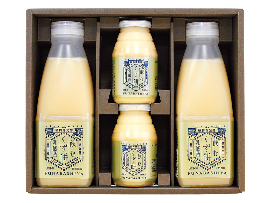飲むくず餅乳酸菌(520g×2本、150g×2本)セット